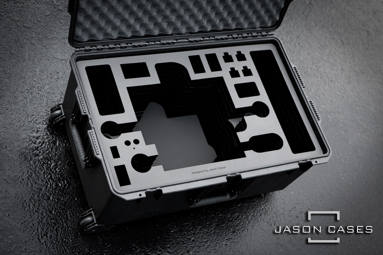 Jason Cases Pelican Case for Movi M10 with Cage and Mimic
