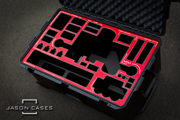 Jason Cases Pelican Case for Movi M10 (Red Overlay)
