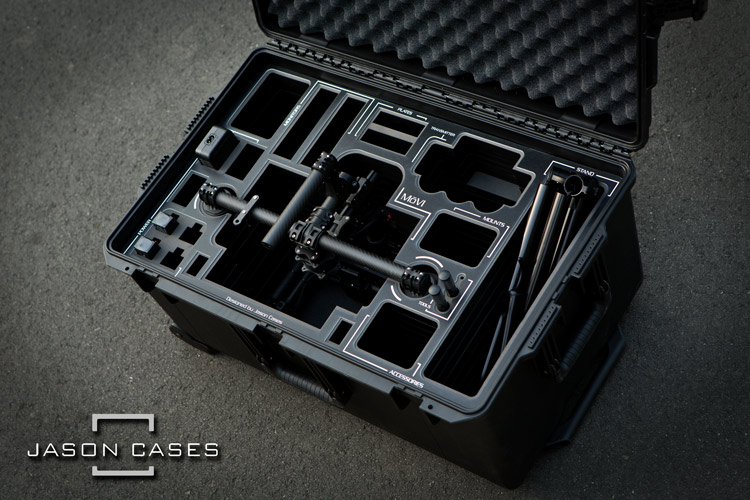 Jason Cases Pelican Case for Movi M5 (Black Overlay)