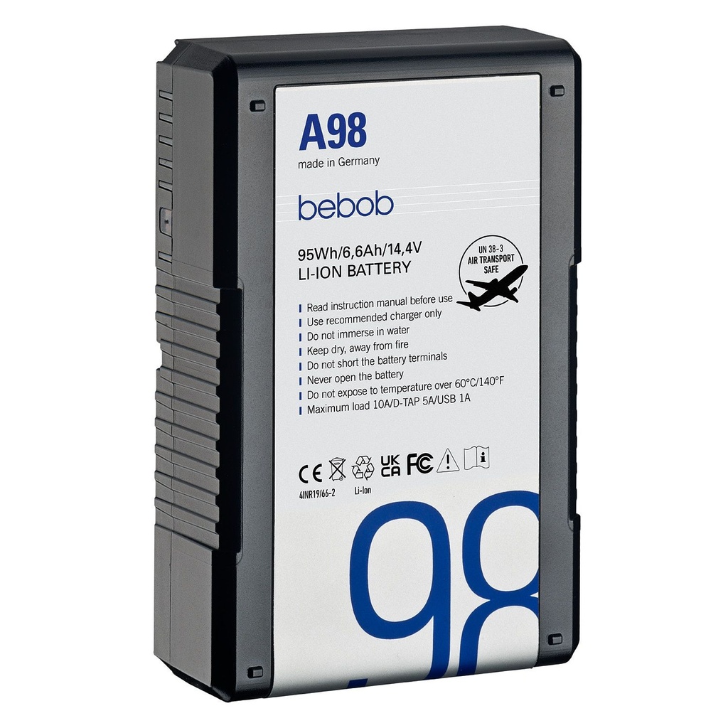 Bebob A98 Snap-On Battery 14.4V / 6.6Ah / 95Wh