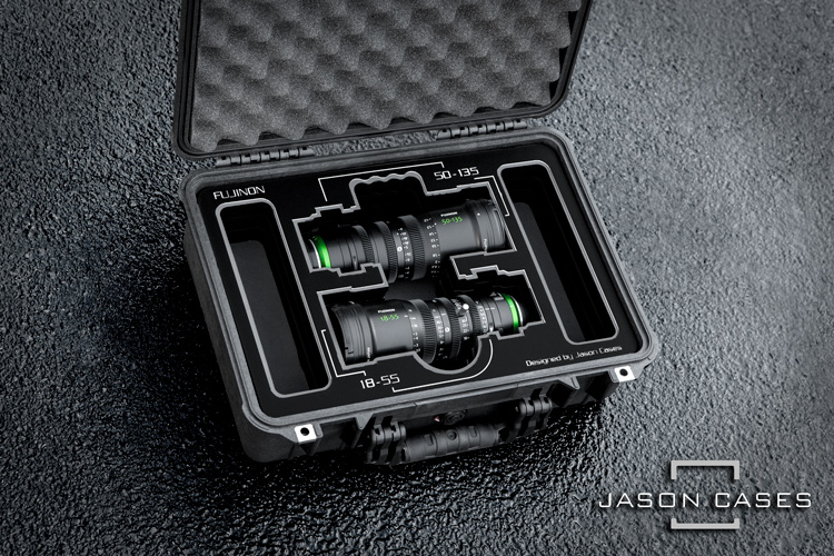 Jason Cases Fujinon MK18-55 + MK50-135 Lens Case