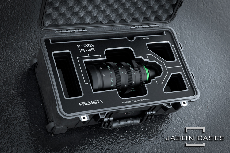 Jason Cases Fujinon Premista 19-45mm Lens Case with Black overlay