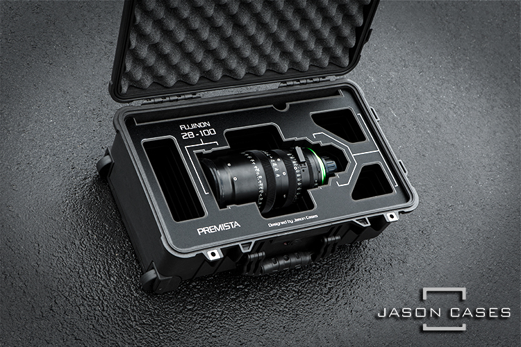 Jason Cases Fujinon Premista 28-100mm Lens Case with Black overlay