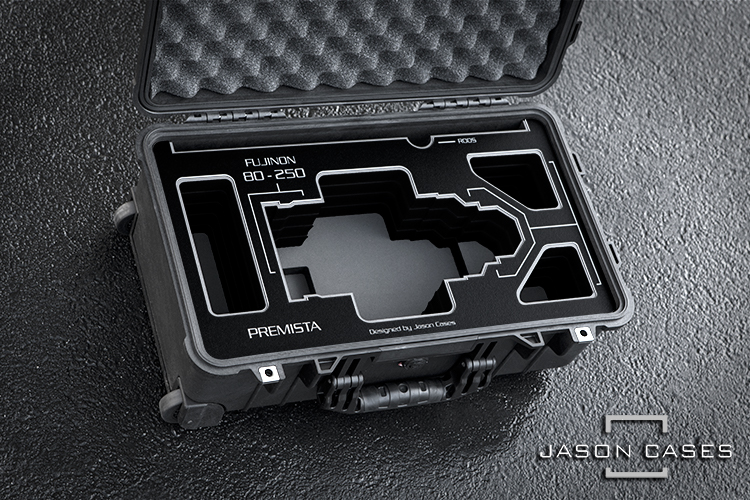 Jason Cases Fujinon Premista 80-250mm Lens Case with Black overlay