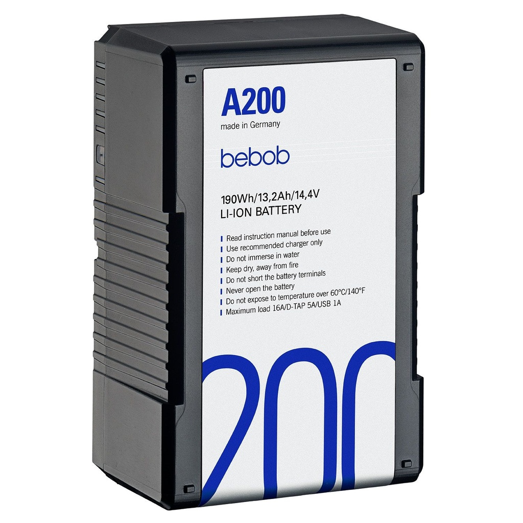 Bebob A200 Snap-On Battery 14.4V  / 13.2Ah / 190Wh