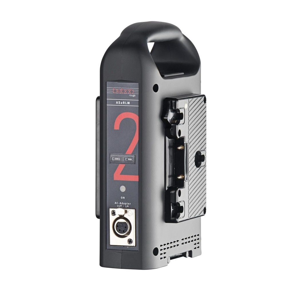 Bebob AS2-RL 2-Channel Snap-On Simult. Charger w. 75W DC-Out
