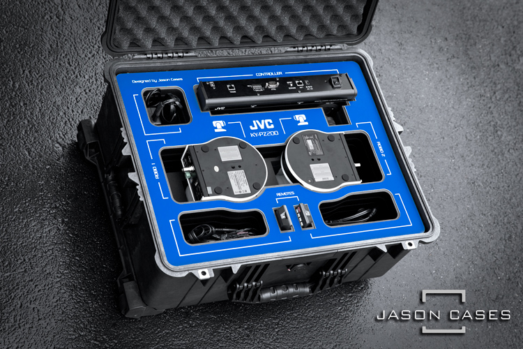 Jason Cases JVC KY-PZ200 Robos and RM-LP100 Controller Case