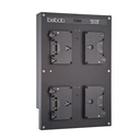 Bebob AGN4 4-Channel A-Mount simult. Wall-Mount Charger
