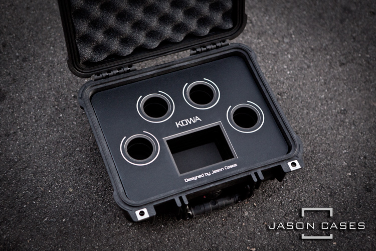 Jason Cases Kowa Lens Case with Black overlay