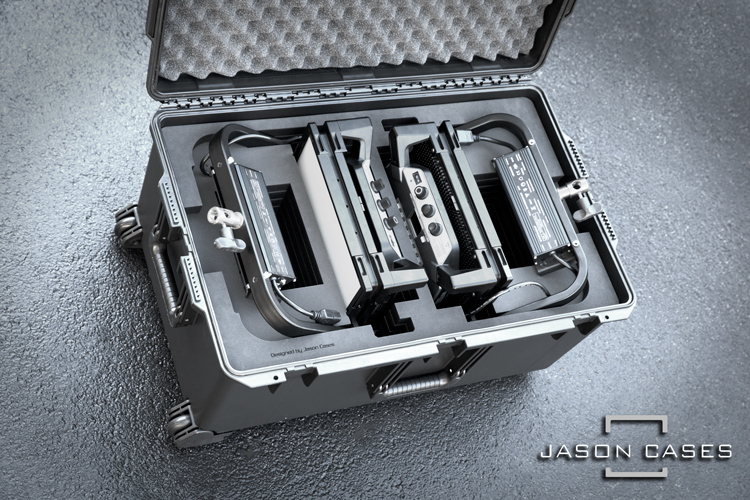Jason Cases Litepanels Gemini 1x1 LED Dual Light case