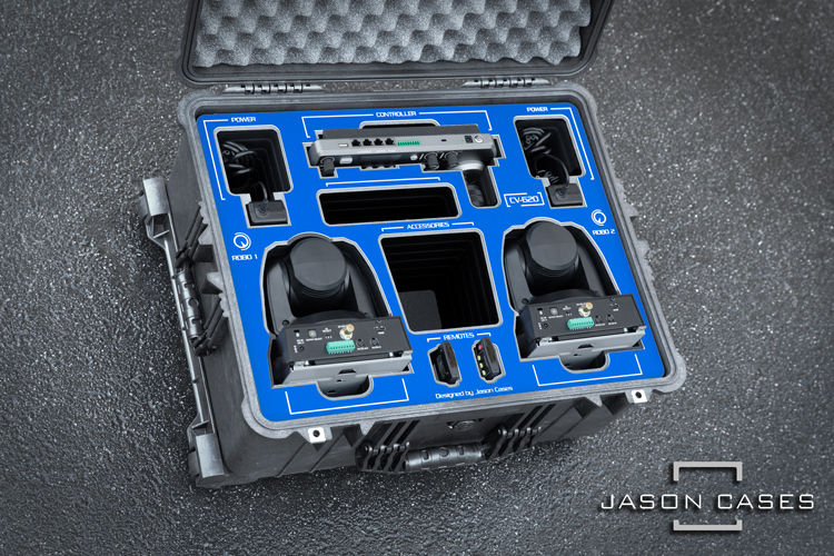 Jason Cases Marshall Electronics CV620 Robos and Controller Case
