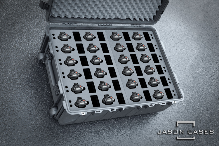 Jason Cases Motorola APX 6000 24-Radio and Speaker Microphone case