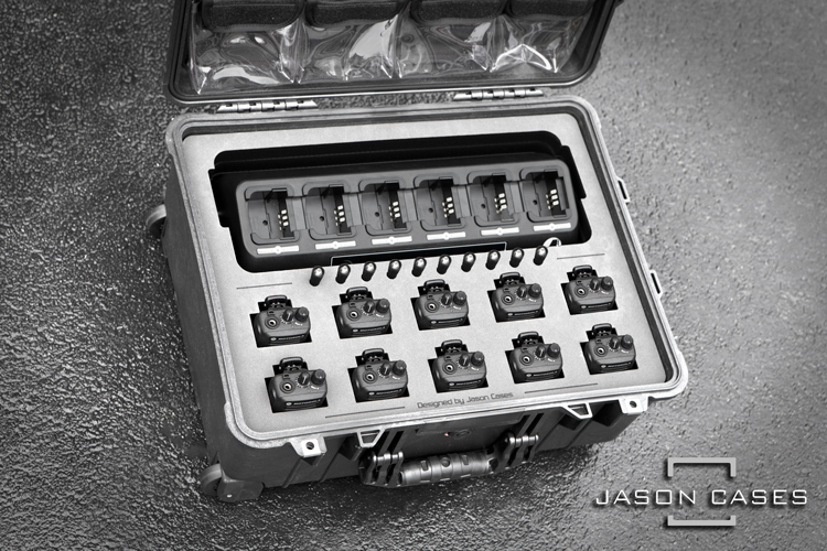 Jason Cases Motorola CP200d and Impact Charger case