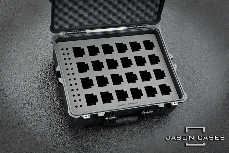 Jason Cases Motorola CP200 24-Radio case