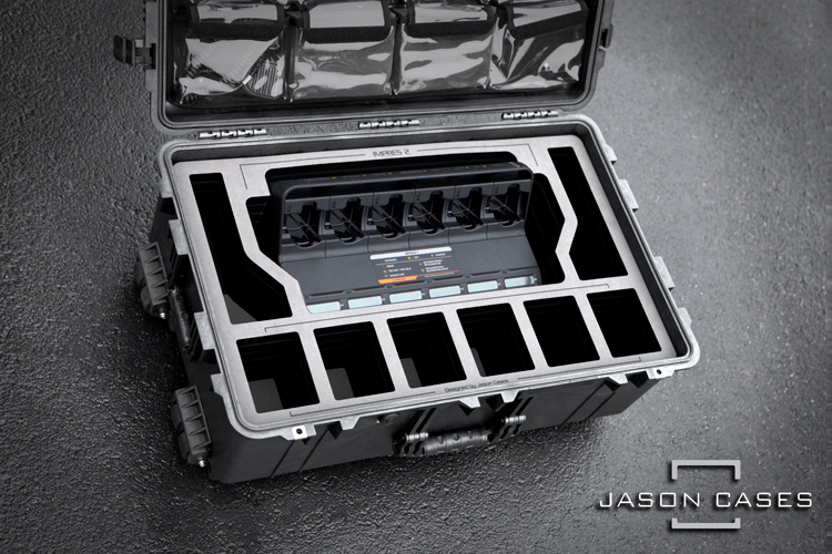 Jason Cases Motorola Impres 2 Multi-Unit 6-bank Charger with Built-in Socket case