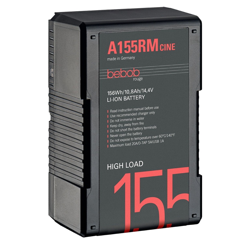 Bebob A155RM-CINE Snap-On High Load Battery 14.4V / 10.8Ah / 156Wh