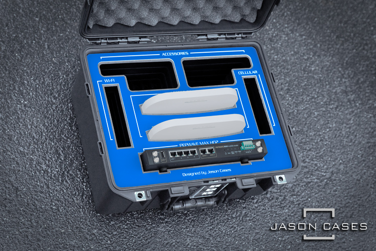 Jason Cases Peplink Pepwave MAX HD2 with APO AX Lite Wifi case