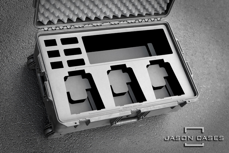 Jason Cases Panasonic UE100 Robos 3-Camera Case