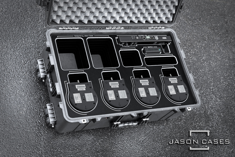 Jason Cases PTZ Optics SDI Robos 4-Camera Case