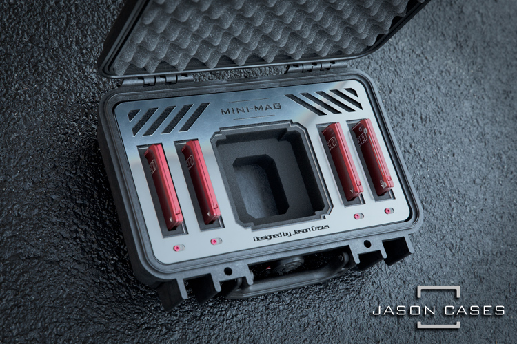 Jason Cases RED Mini-Mag case