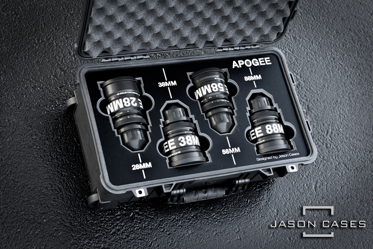 Jason Cases Richard Gale Optics APOGEE 4-lens case
