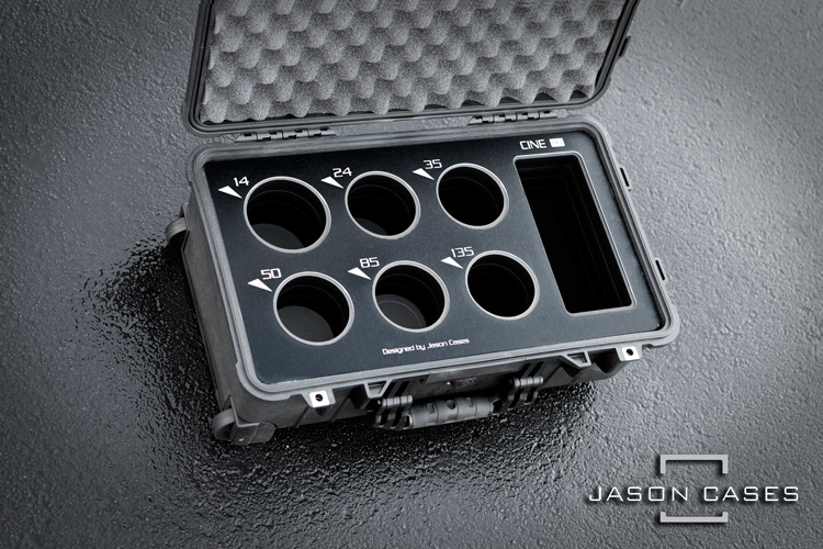 Jason Cases Rokinon Cine DS 6-lens case