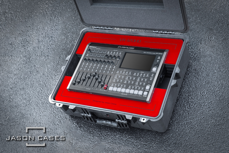 Jason Cases Roland VR-120HD Video Switcher Case
