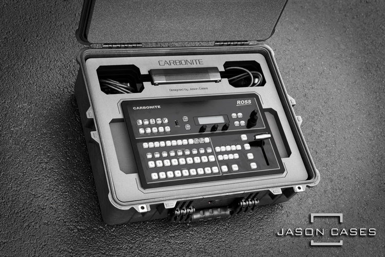 Jason Cases Ross Video Carbonite Black Solo Live Switcher Case