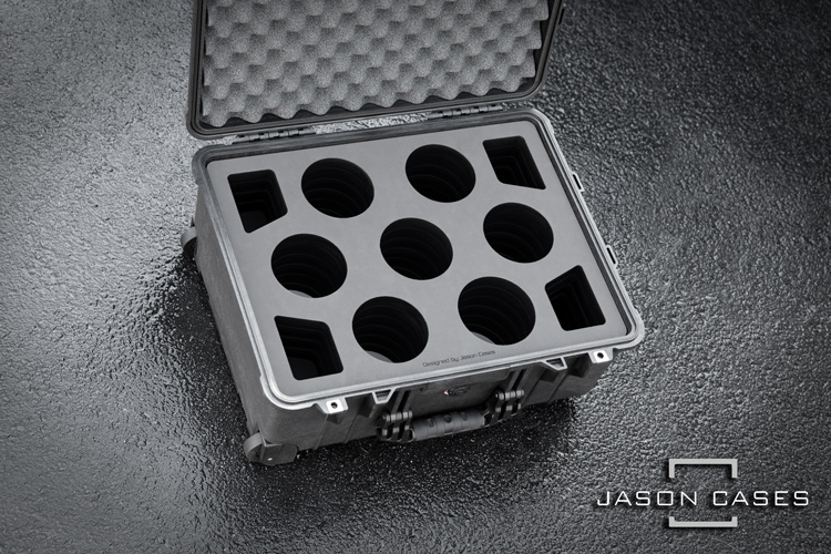Jason Cases Sigma Cine FF Prime 7-lens case (COMPACT)