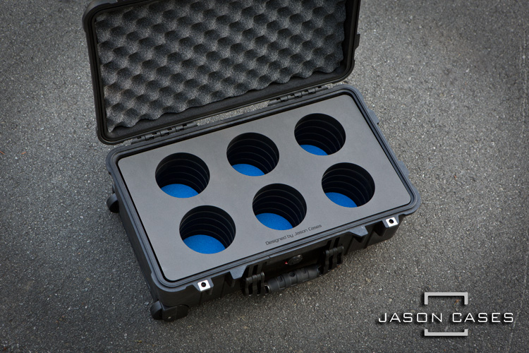 Jason Cases Schneider Xenon FF 6-lens case (COMPACT)