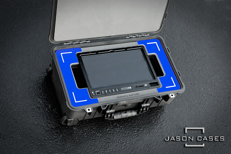 Jason Cases SmallHD 13" Monitor Case 1303 (BLUE overlay)
