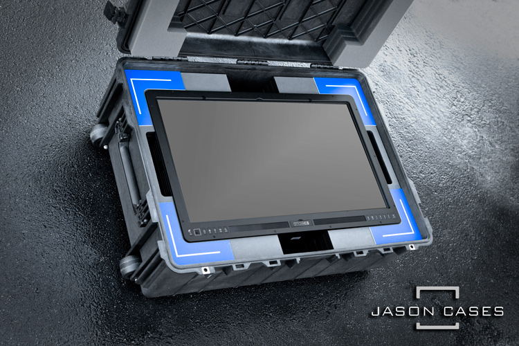 Jason Cases SmallHD 32" Monitor Case 3203 (BLUE overlay)