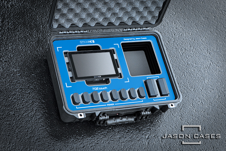 Jason Cases SmallHD 702 Touch Case with Blue overlay