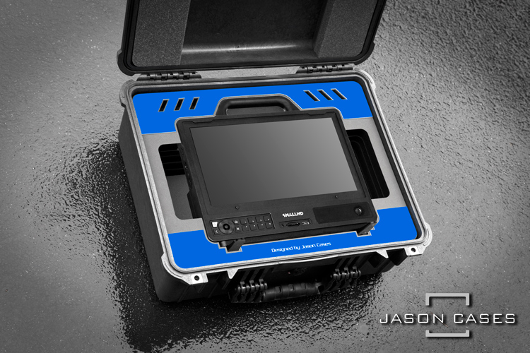 Jason Cases SmallHD Cine 13" Monitor Case (BLUE overlay)