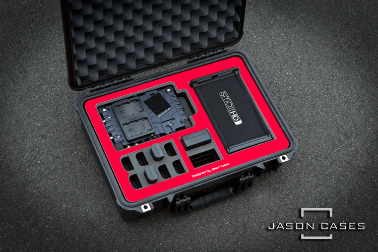 Jason Cases SmallHD DP-7 OLED Case with Red overlay