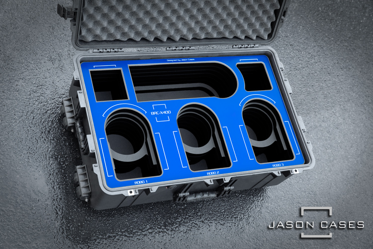 Jason Cases Sony BRC-X400 Robos 3-Camera and IP10 Case