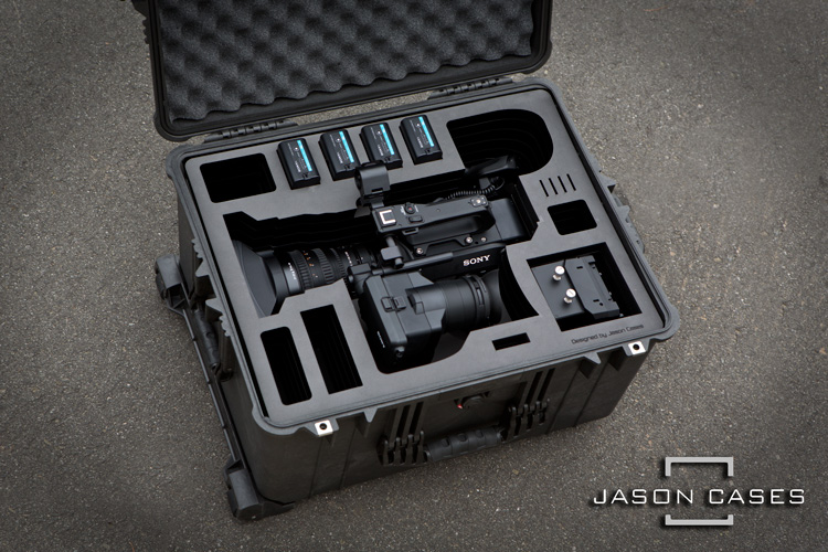 Jason Cases Sony FS7 + Lens + Bottomplate Case