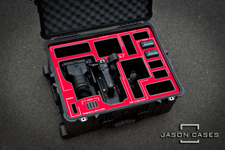 Jason Cases Sony FS7 Case (RED overlay)