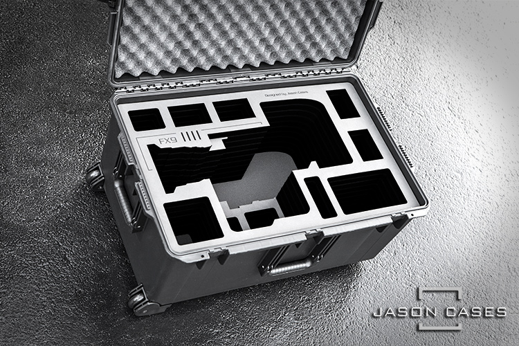 Jason Cases Sony FX9 + Lens + Back Ext. + Bottomplate Case