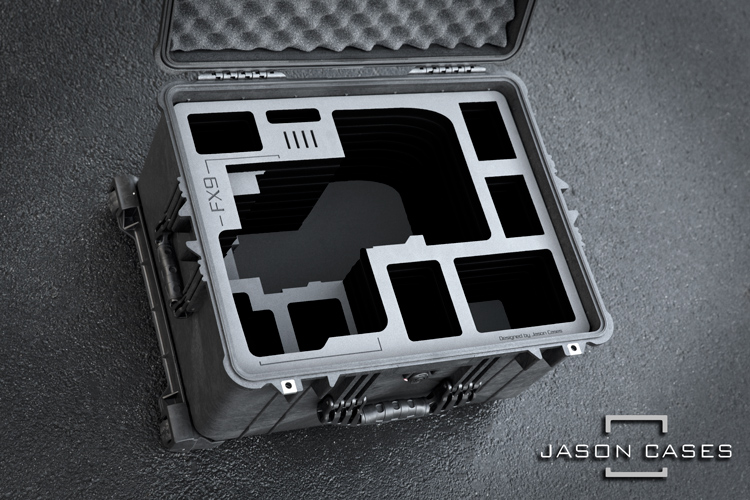 Jason Cases Sony FX9 + XDCA Back + Bottomplate Case