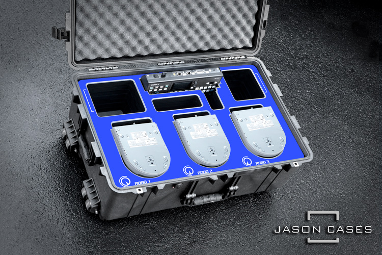 Jason Cases Sony SRG-360SHE Robos Case (BLUE overlay)