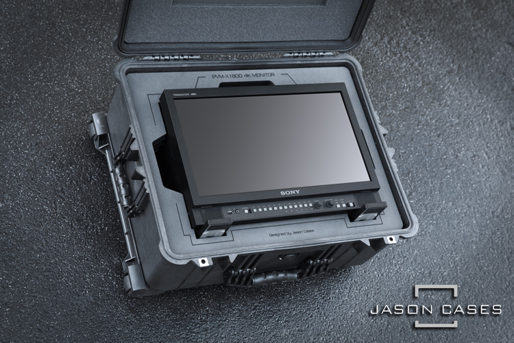Jason Cases Sony PVM-X1800 4K HDR Trimaster Monitor Case