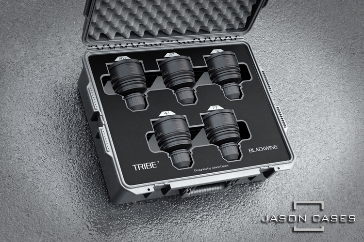 Jason Cases Tribe 7 Blackwing 6-lens case