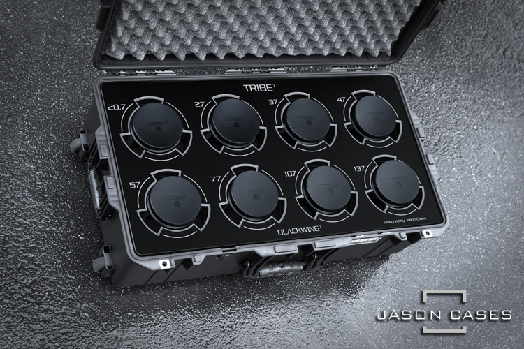 Jason Cases Tribe 7 Blackwing 8-lens case