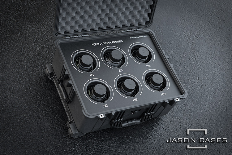 Jason Cases Tokina Vista Primes 6-lens case