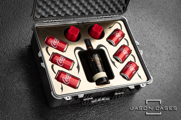 Jason Cases Zacapa No. 23 Rum and Coke case