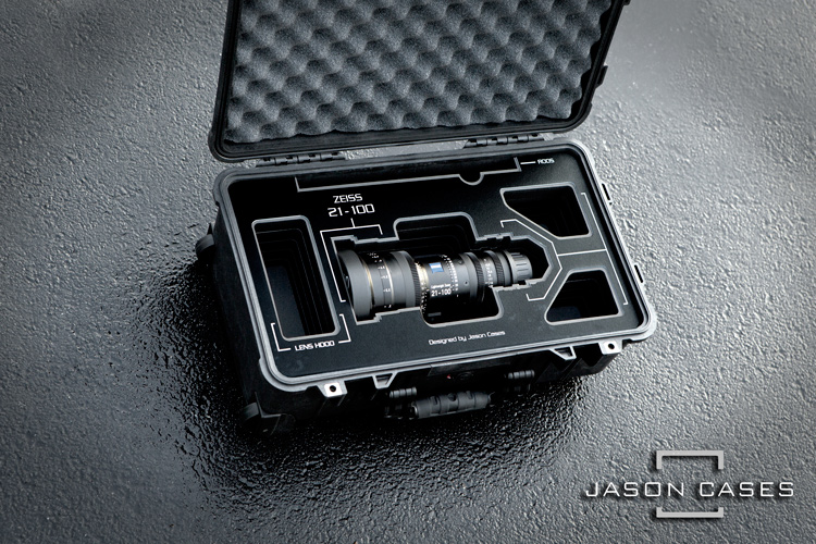 Jason Cases Zeiss LWZ.3 21-100mm Lens Case with Black overlay