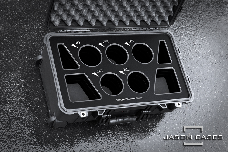 Jason Cases Zeiss High Speeds 5-lens case