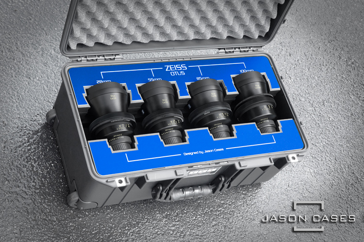Jason Cases Zeiss Otus 4-lens Set case