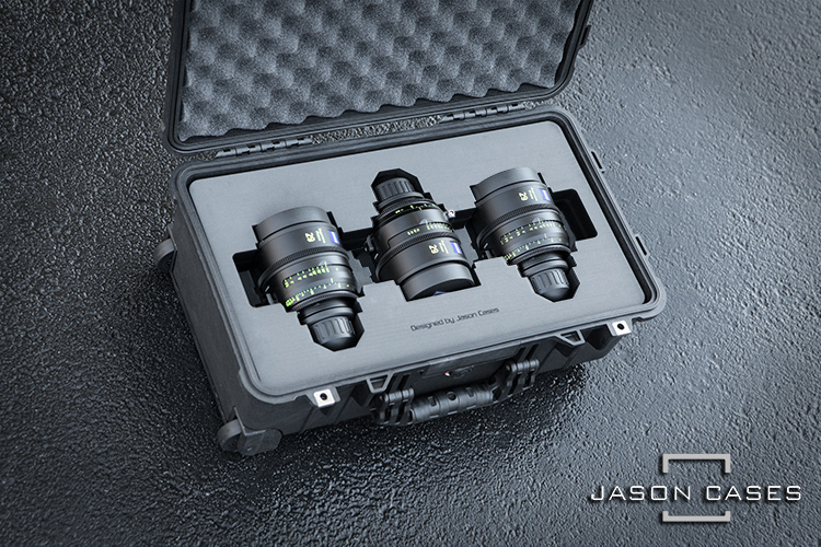 Jason Cases Zeiss Supreme Primes 3-lens case (COMPACT)